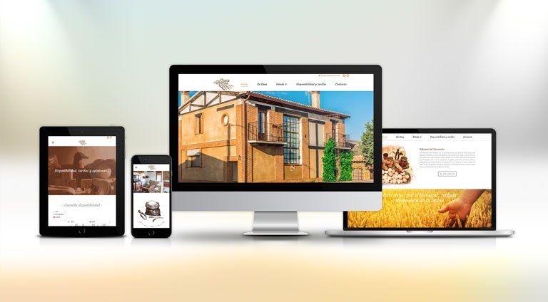 Diseño web responsivo para Casa Rural