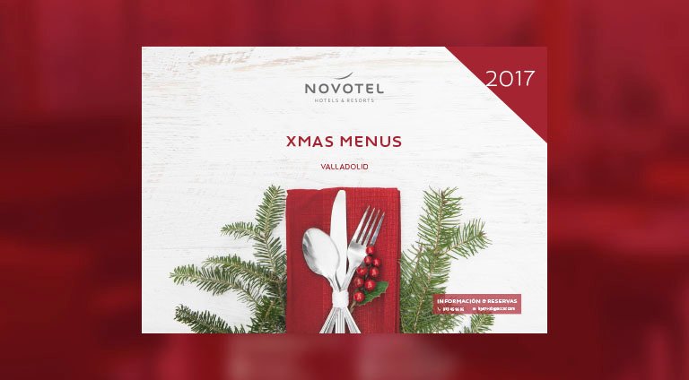 diseño de menu de navidad diseño grafico diseñador freelance